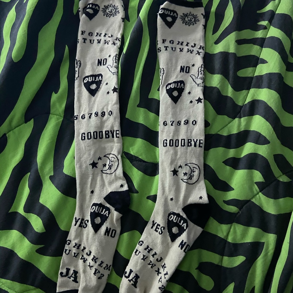 Ouija board socks